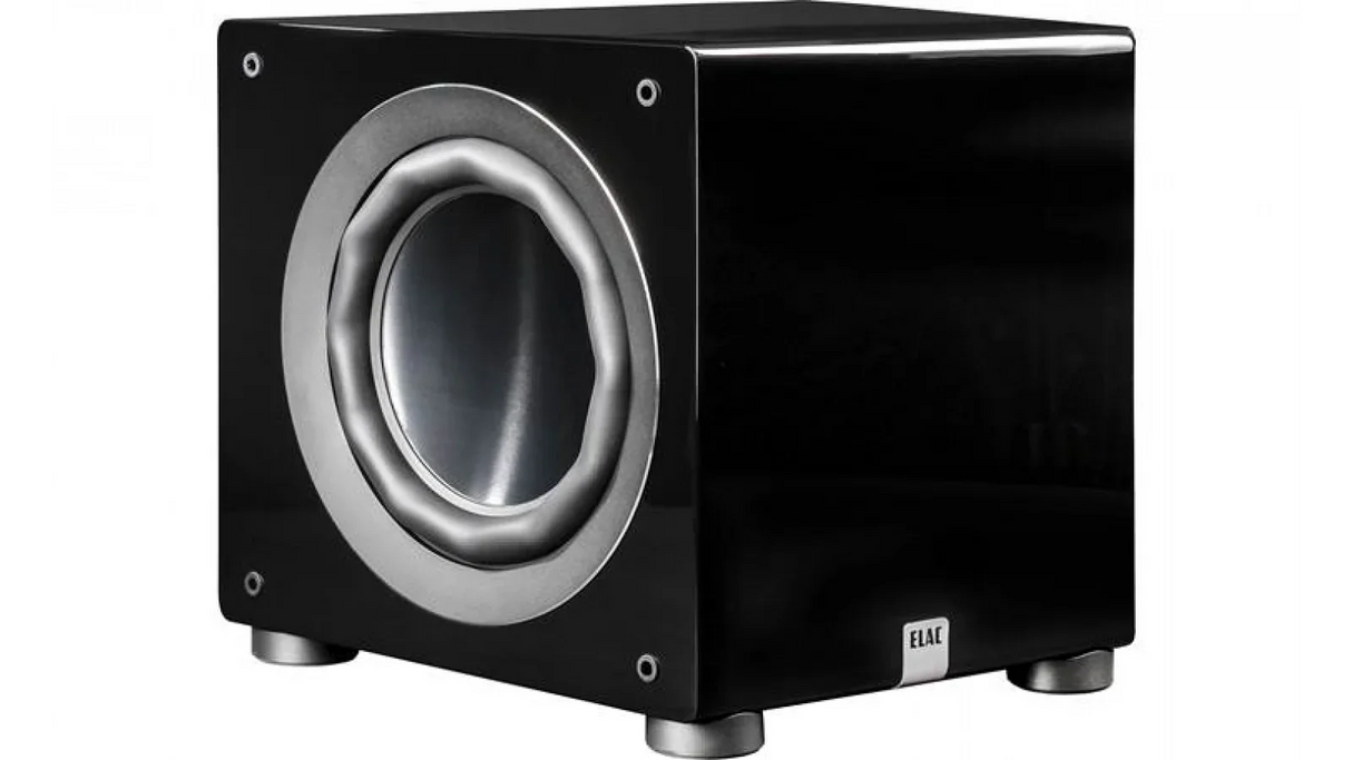 Elac 10" Varro DS1000-GB Dual Reference Powered Subwoofer - Gloss Black, Each