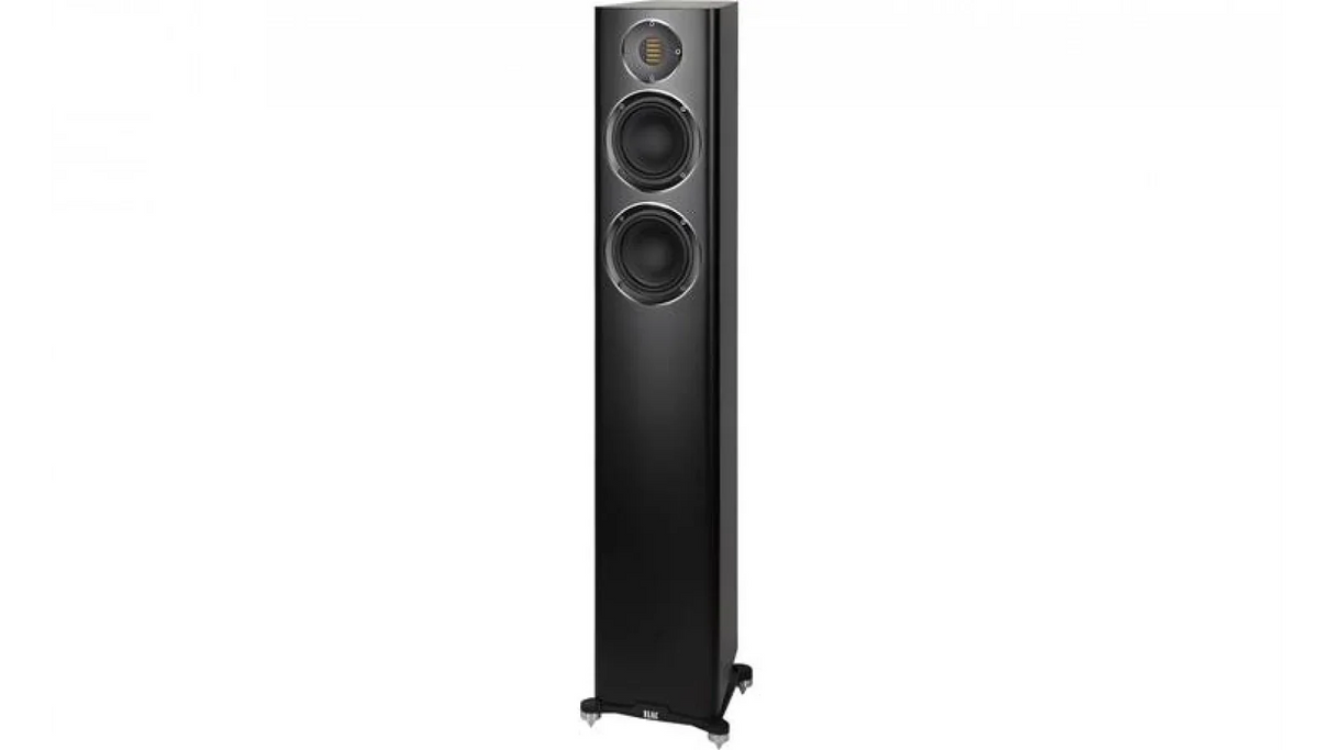 Elac 5.25" Carina Floorstanding Speaker FS 247.4 - Satin Black, Each