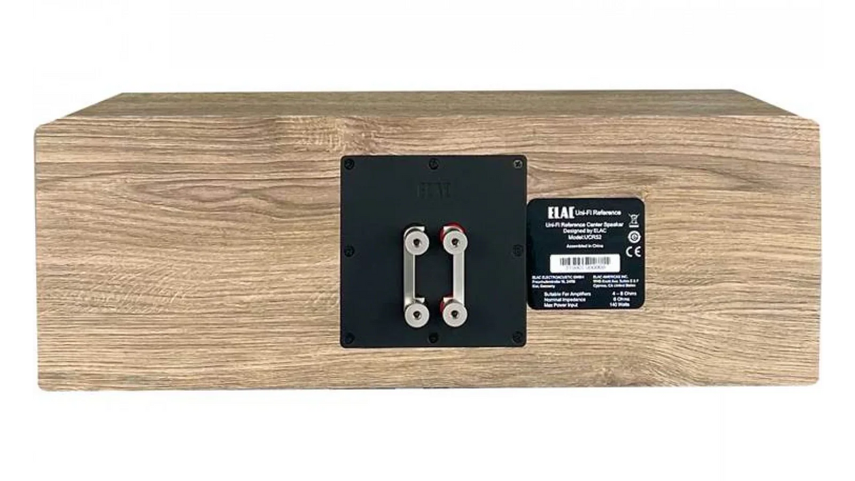 Elac 5.25" UniFi Reference Center Speaker - Oak/White, Each