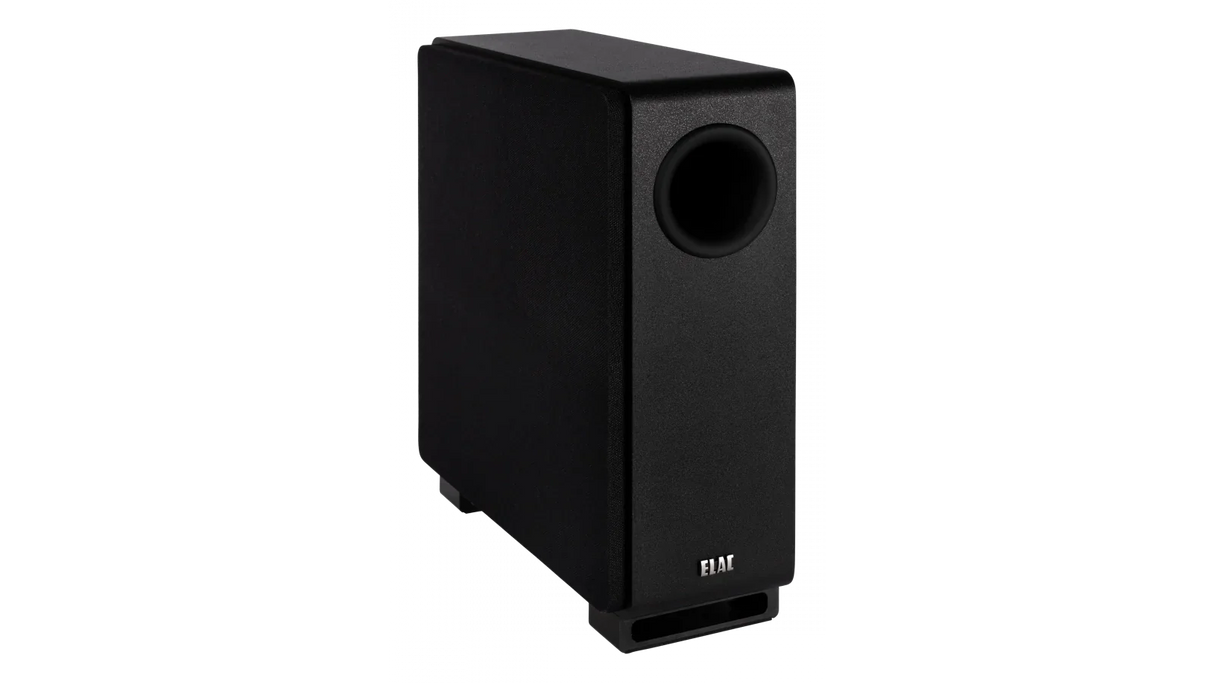 Elac Muro 8" 125W Thin Powered Subwoofer - Black, Each