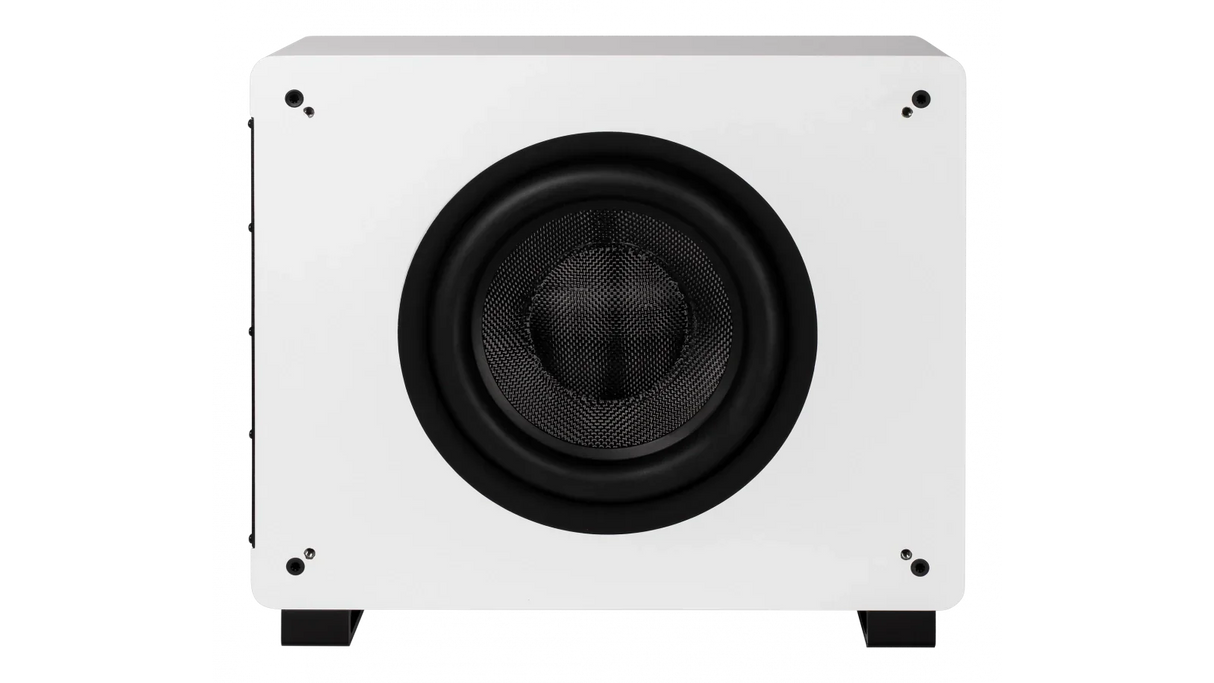 Elac SUB2020-W Muro 10" 250W Thin Powered Subwoofer - White, Each
