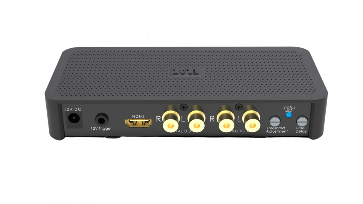 Elac HDX21-BK HDMI ARC to Variable Analog Audio - Black, Each