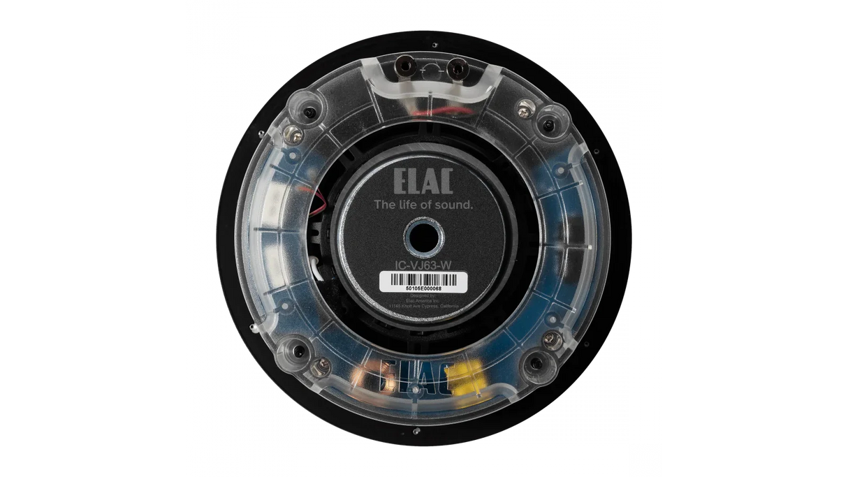 Elac Vertex III JET 6.5" In-Ceiling Speaker - White, Each