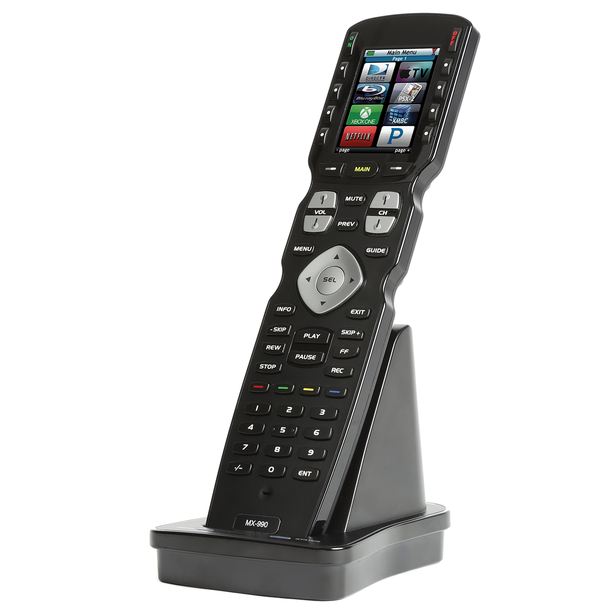URC MX-990i Remote Control 2.4" Color LCD and speaker IR/RF Hard Buttons (433MHz)