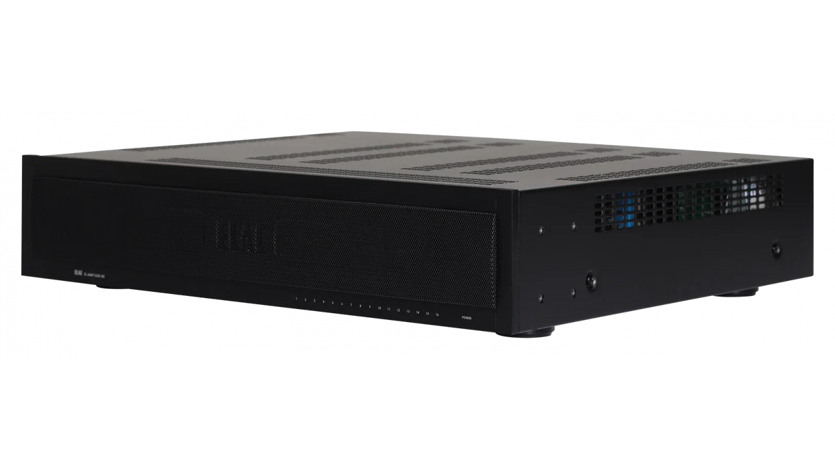 Elac IS-AMP1650-BK Integrator 16 x 50W Multi-Zone Amplifier - Black, Each