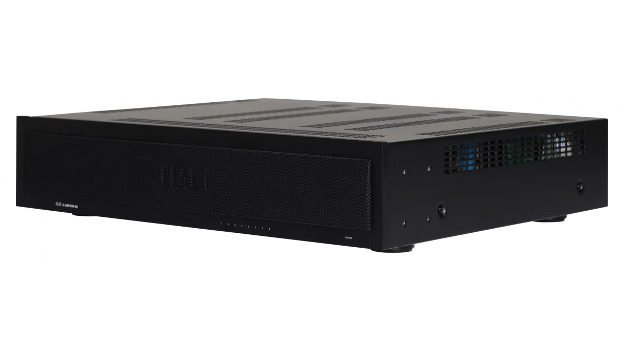 Elac IS-AMP8100-BK Integrator 8 x 100W Multi-Zone Amplifier - Black, Each