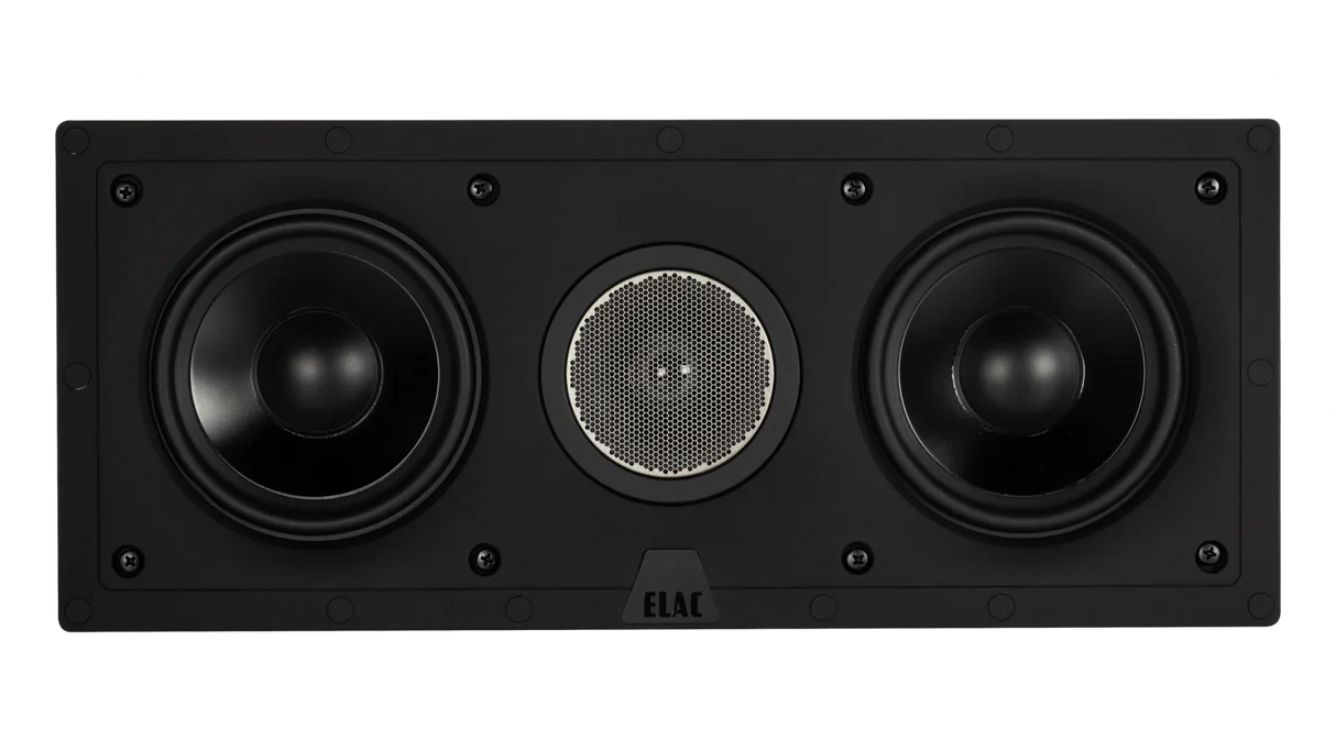 Elac 5.25" Vertex II In-Wall Center Speaker - White, Each