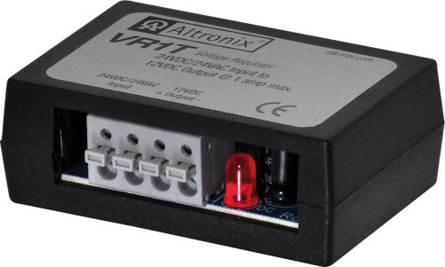 Altronix VR1T 24VAC/VDC - 12VDC@1A TERMINL