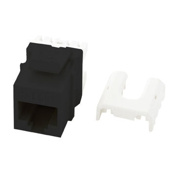 On-Q WP3475BK KEY: CAT 5E QC A/B KEYSTONE CON BK (M10)