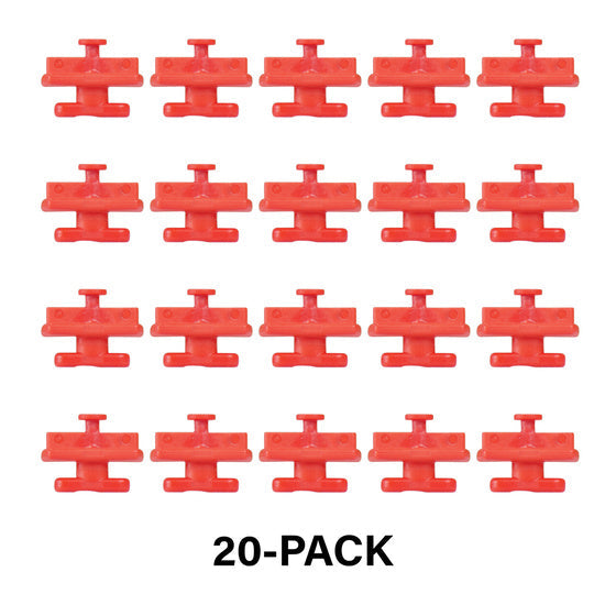 On-Q AC1051KH20 SW: KEYHOLE CLIPS (20PK)