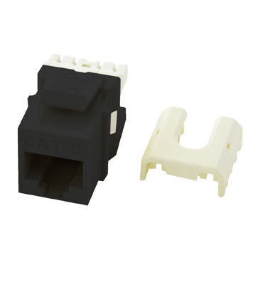 On-Q WP3476BK KEY: CAT 6 QC A/B KEYSTONE CON BK (M10)