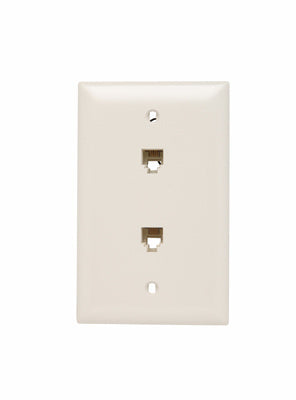 On-Q TPTE2LA 2 TELE 4 CONDUCTOR 1G TP PLATE LA