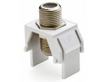 On-Q WP3479WH10 KEY: 10 PK NICKEL 1GHZ F-COUPLER - WH