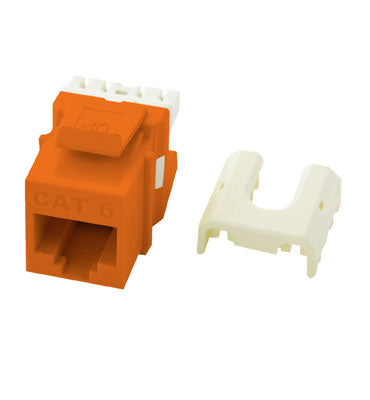 On-Q WP3476OR KEY: CAT 6 QC A/B KEYSTONE CON OR (M10)