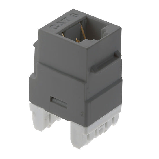 On-Q WP3460GY KEY: CAT 6 RJ45 T568 A/B CNCTR GRY (M20)