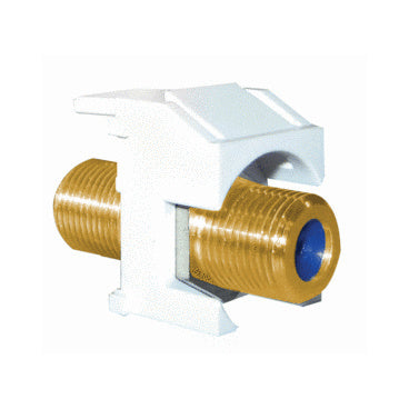 On-Q WP3482WH KEY: SELF-TERMINATE F-CONNCTR WHT (M20)