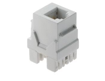 On-Q WP3425WH KEY: RJ25 CONNECTOR WHITE (M20)