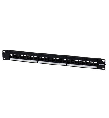 On-Q WP24RM 24-PORT KEYSTONE RACK MOUNT PATCH PANEL