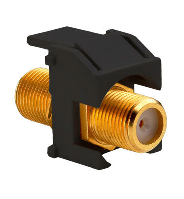 On-Q WP3480BK KEY: GOLD STANDARD F CONNECTOR BK (M20)
