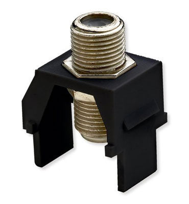 On-Q WP3479BK KEY: N-RECESSED NICEL F CONNECT BK (M20)