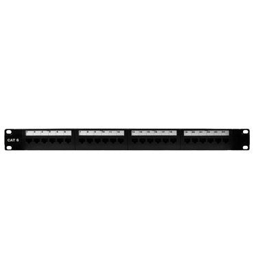 On-Q 24845CC6 24 PORT CAT 6 UNIV RM P-PNL