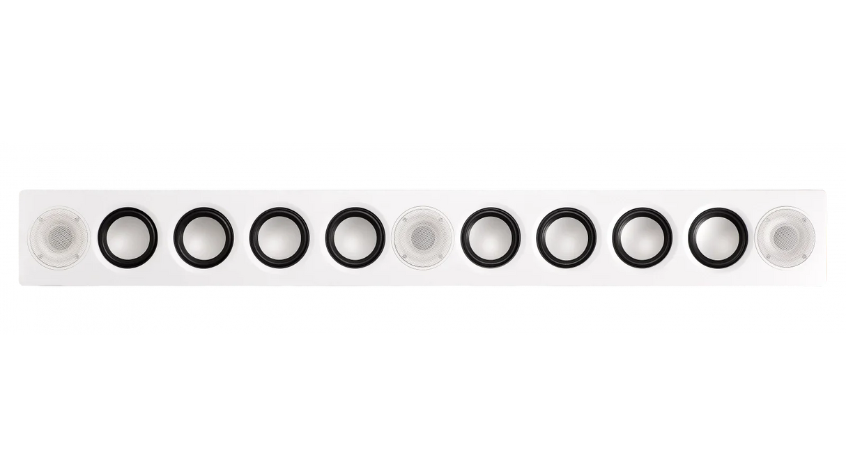 Elac Muro Small 3-Channel Passive Soundbar - White, Each