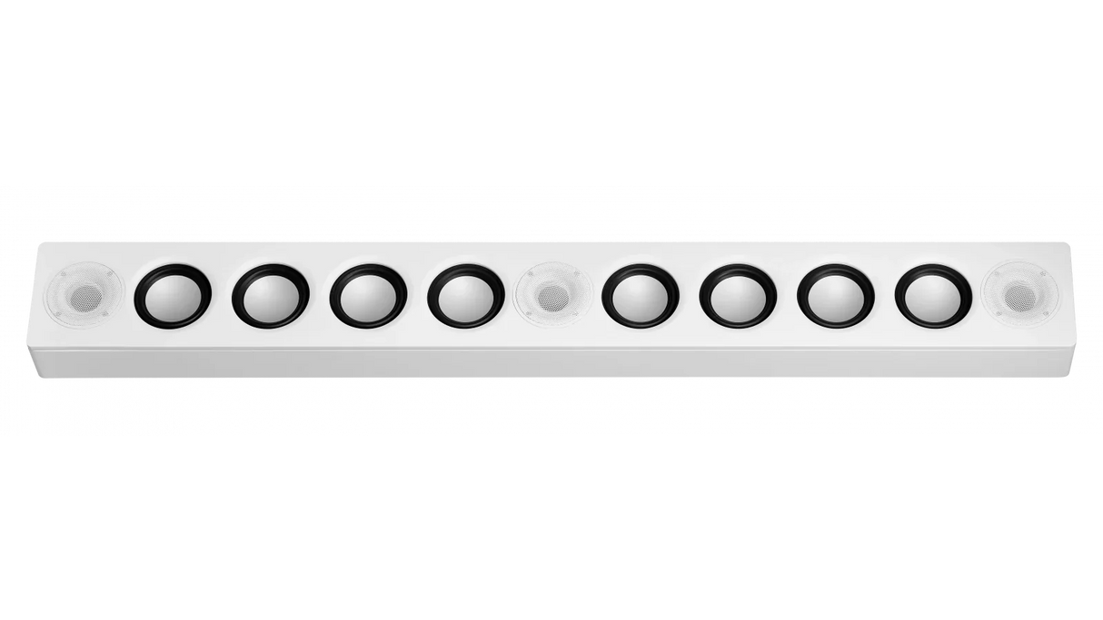 Elac Muro Small 3-Channel Passive Soundbar - White, Each