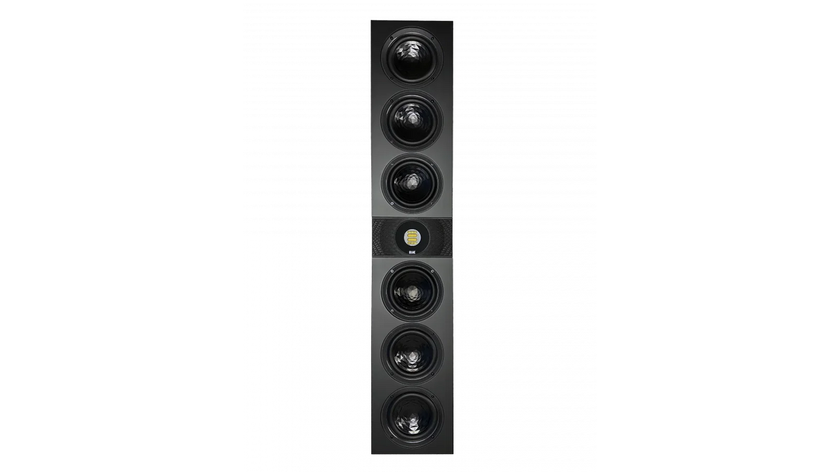 Elac Vertex III JET 6.5" x 3 On-Wall Sealed Cabinet Speaker - Black, Each