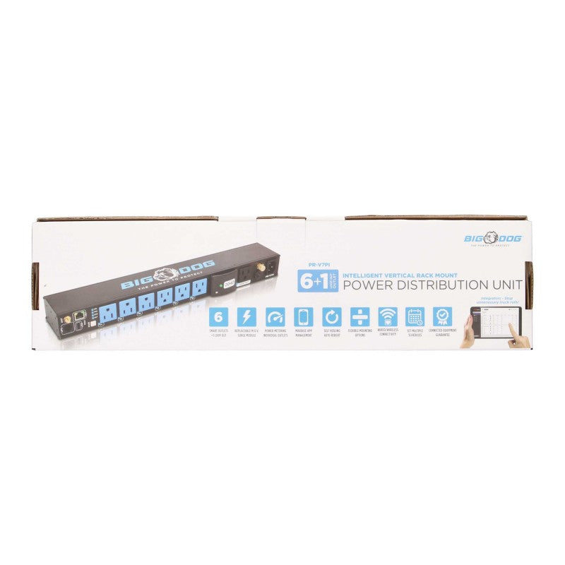 Big Dog Power PR-V7PI 6+1 Outlet Wi-Fi PDU