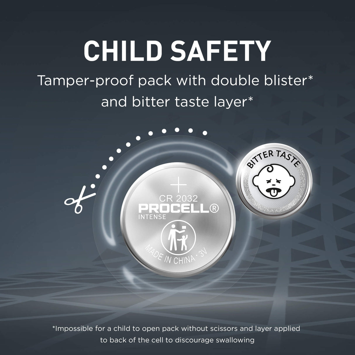 Procell Lithium Coin Intense 2032, 3V