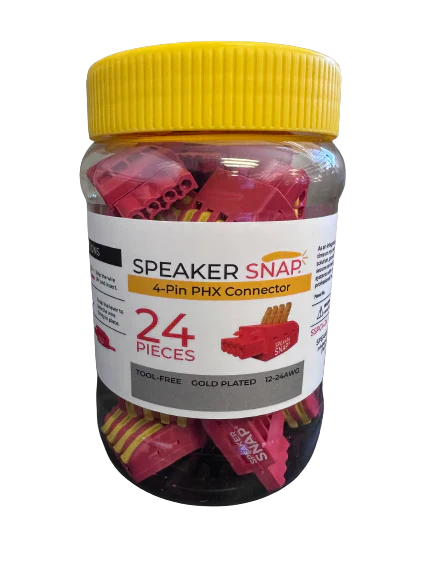 Speaker Snap SSPC4-24 PHX Connector 4-Pin / 24 Pieces
