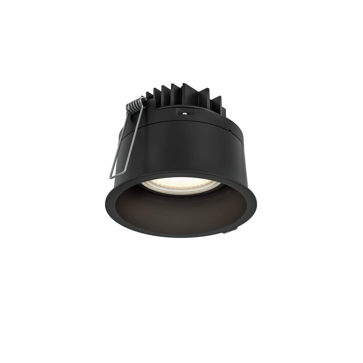 DALS RGM4-CC-V-BK 4 Inch Round Indoor/Outdoor Regressed Gimbal Down Light - universal 120V-347V, 0-10V dimming