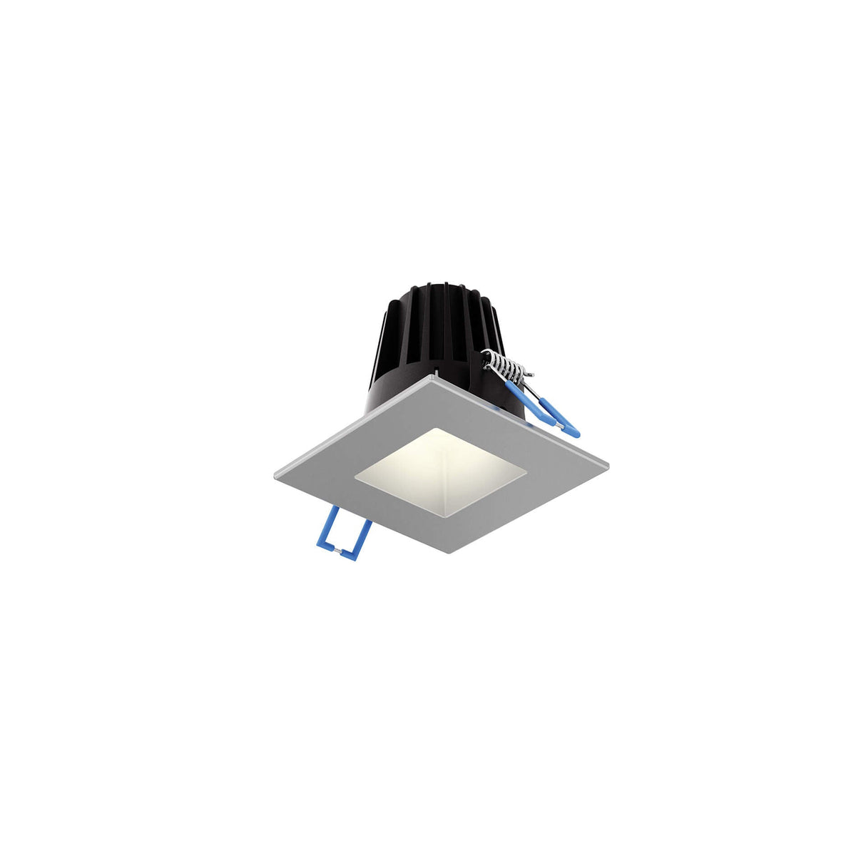 DALS RGR2SQ-CC-V-SN Square regressed recessed light - universal 120V-347V, 0-10V dimming