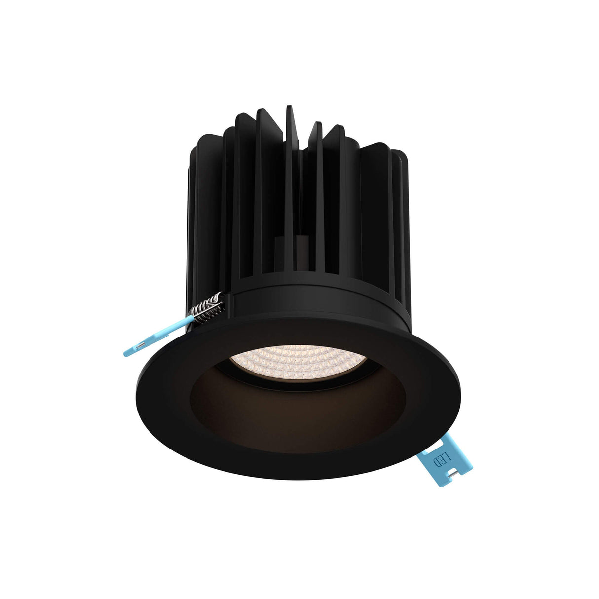 DALS 4" High power regressed recessed round smooth baffle, CCT RGR4HP-CC-BK