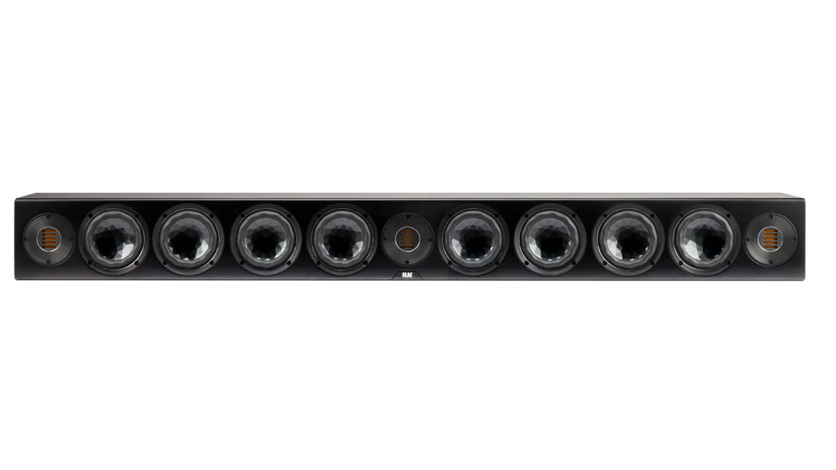 Elac Vertex III 3-Channel Passive Soundbar-JET-Large - Black, Each