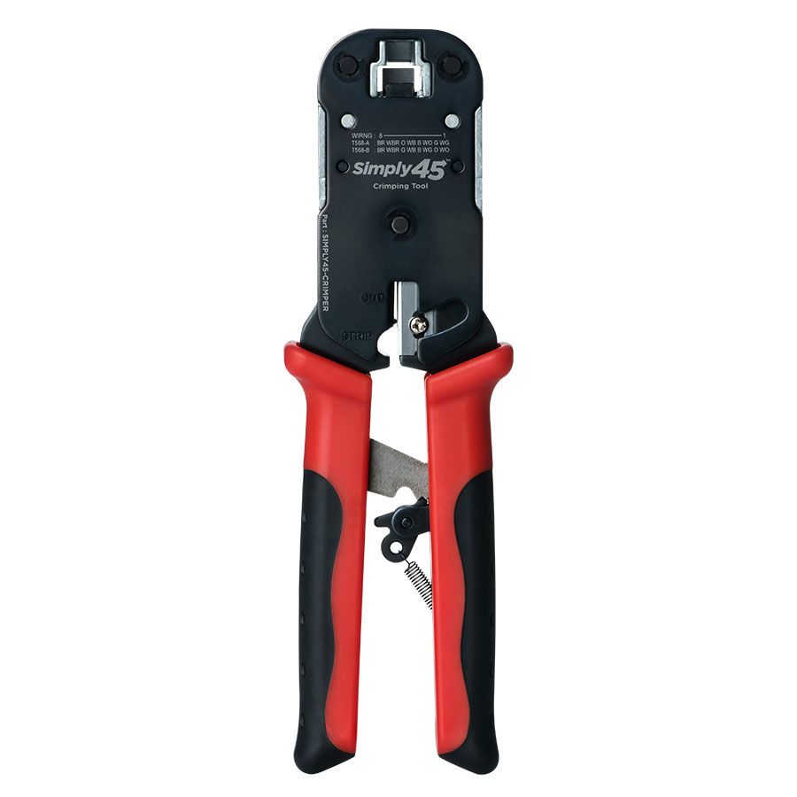 Simply45 S45-C100 Pass Through RJ45 Crimper
