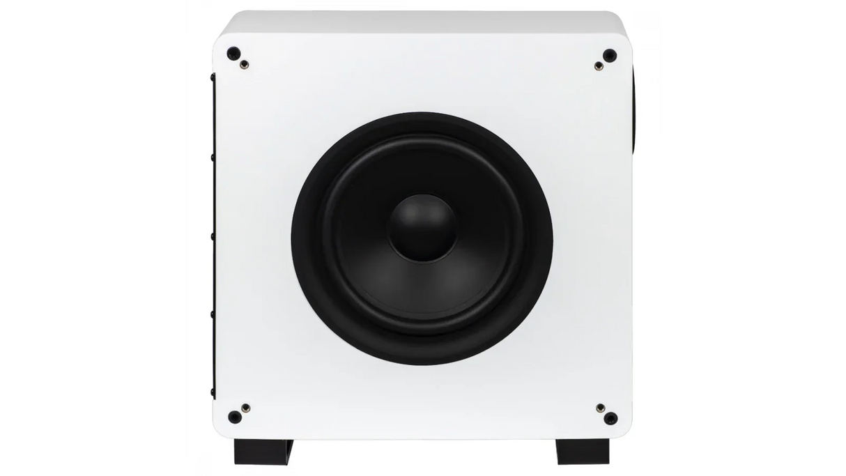 Elac Muro 8" 125W Thin Powered Subwoofer - White, Each