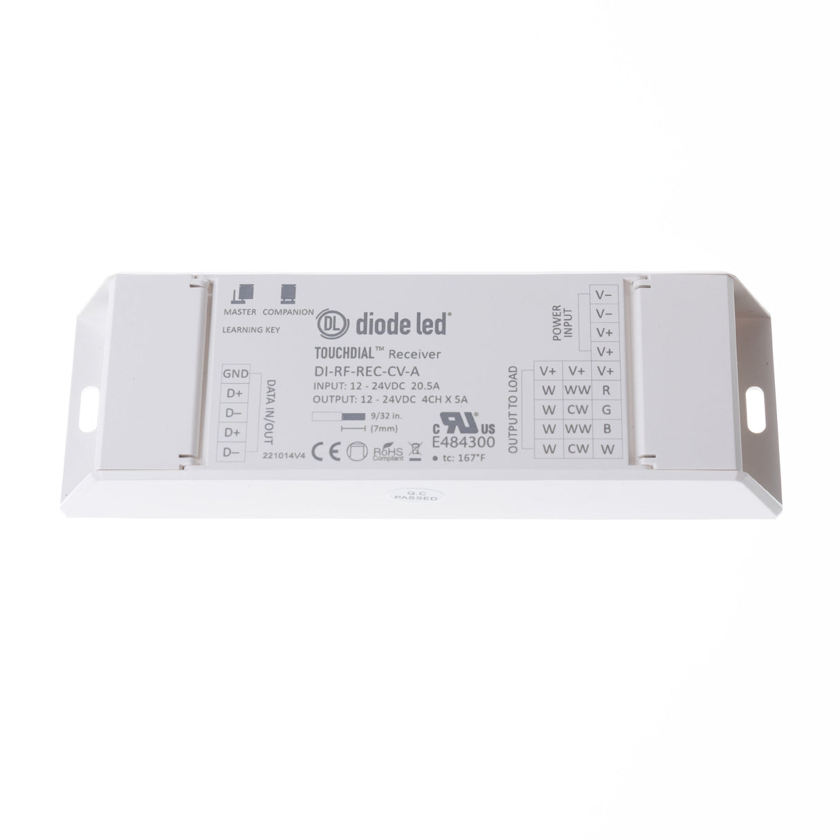 Diode TOUCHDIAL™ Control System