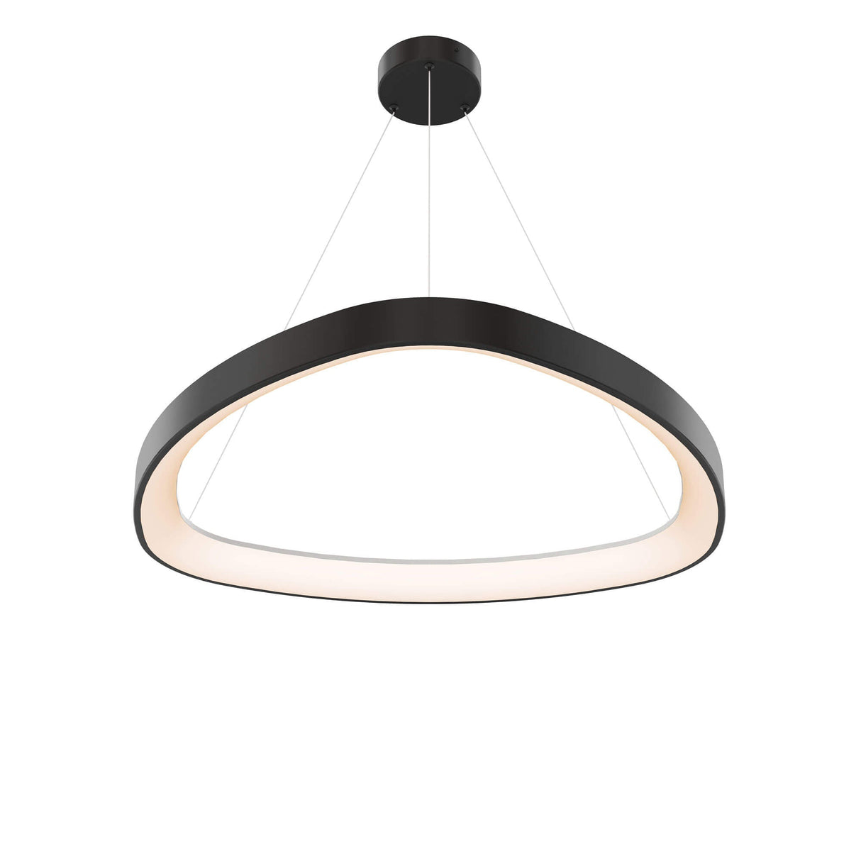 DALS Triangle Pendant 5CCT TRPD34-CC-BK