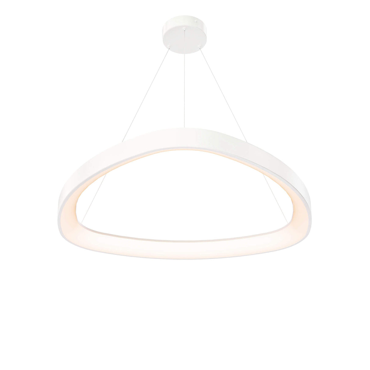 DALS Triangle Pendant 5CCT TRPD34-CC-WH