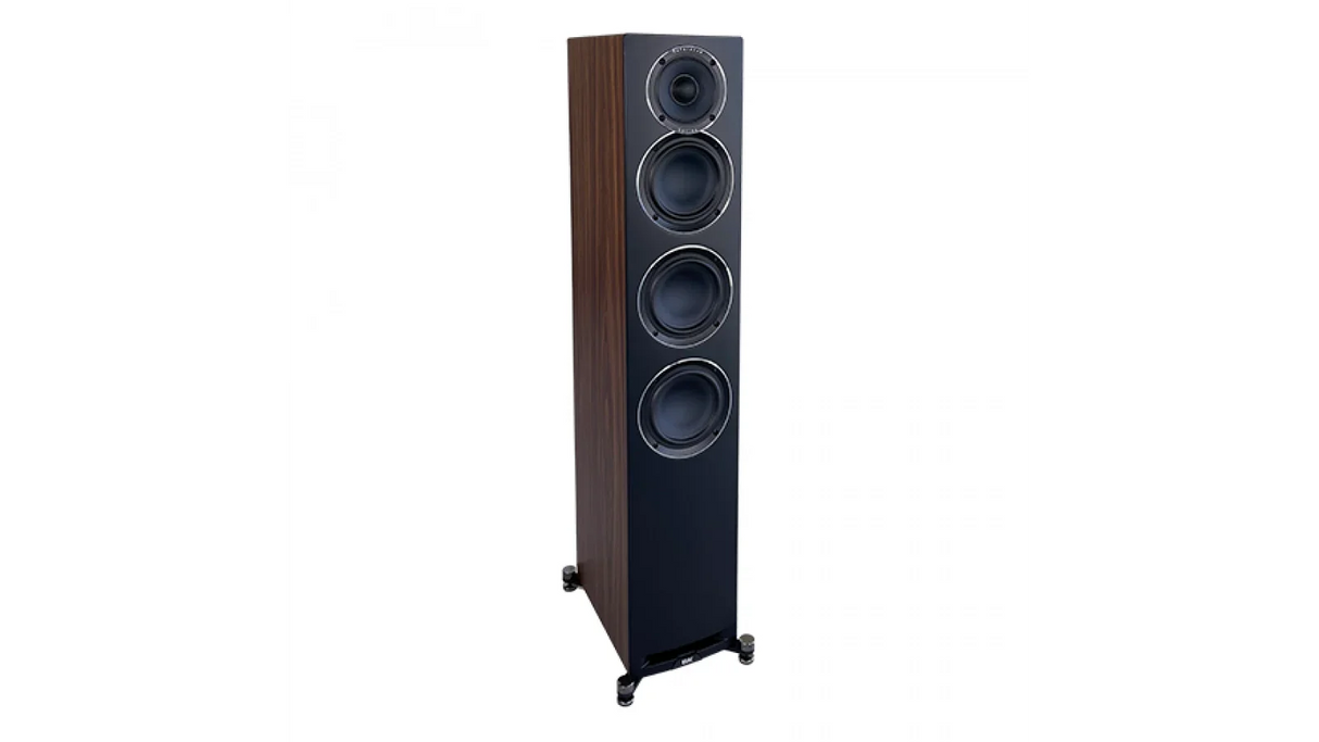 Elac 5.25" UniFi Reference Floorstand Speaker - Walnut/Black, Each