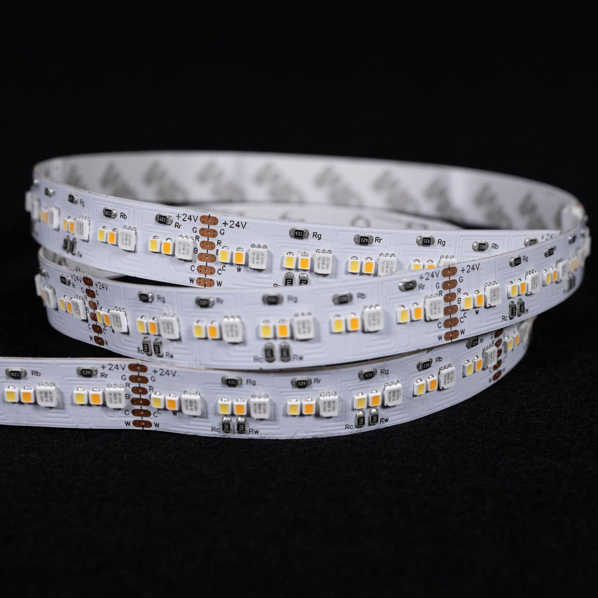 Diode VALENT LED Tape Light, 24V, RGB+Tunable White, 2400K-6500K