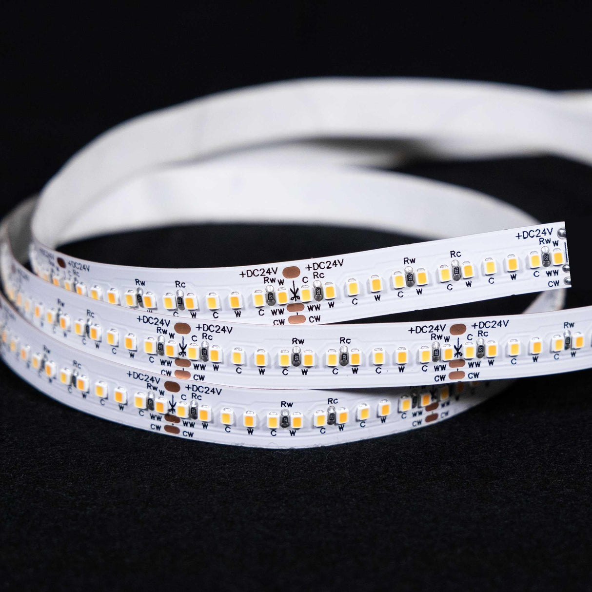 Diode VALENT Tunable White LED Tape Light, 24V, 1800K-4000K