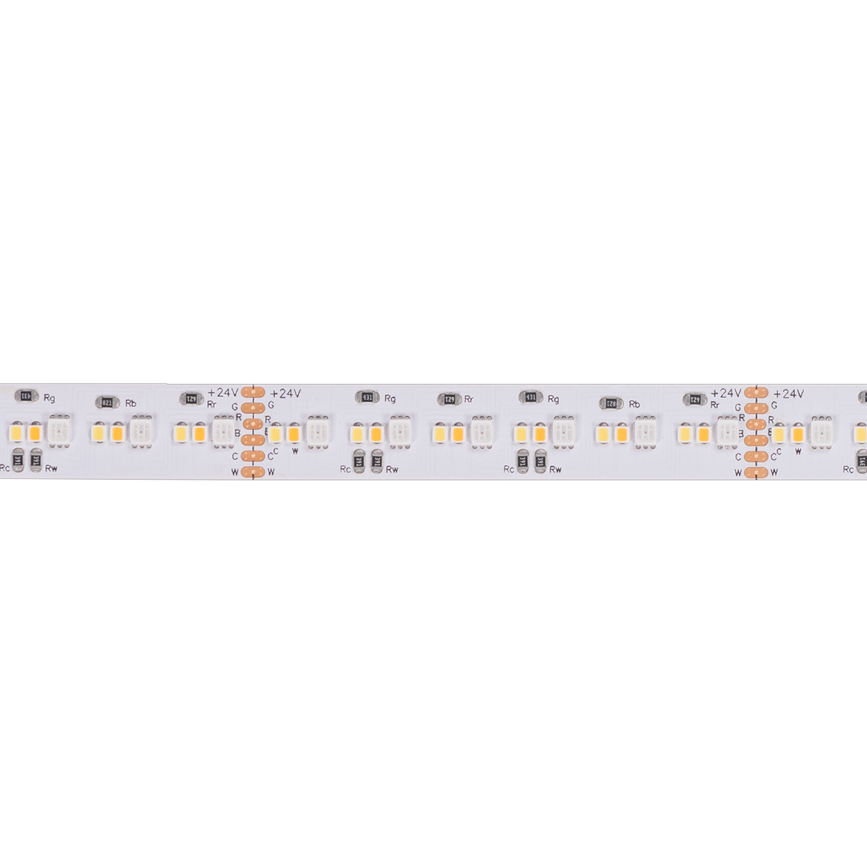 Diode VALENT LED Tape Light, 24V, RGB+Tunable White, 2400K-6500K