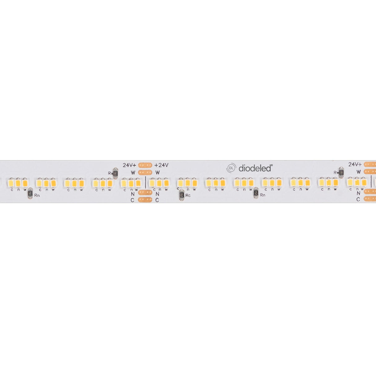 Diode VALENT X Tunable White LED Tape Light, 24V, 1800K-3500K-6500K