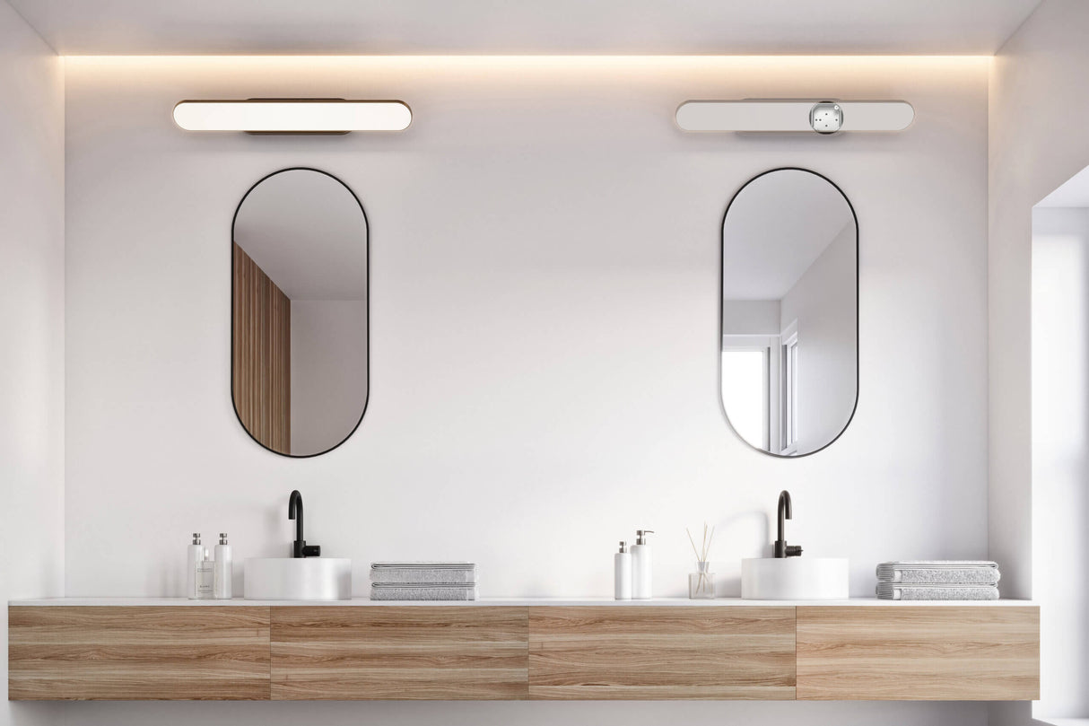 DALS 32in Vanity oblong adjustable on Octo Jbox VAO32-CC-G