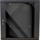 Vertical Cable 12U Wall Mount Swing Out Enclosure