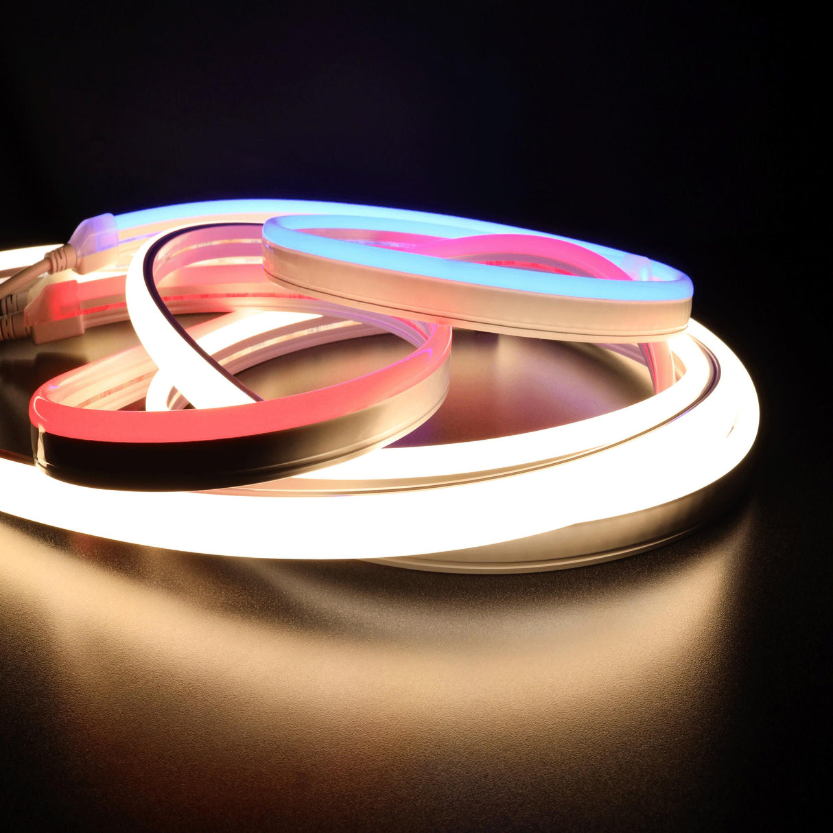 Diode NEON BLAZE Wet Location / IP65 / 5 Year Warranty / 80+ CRI Diffused LED Lighting (2.4W/ft) 32.8ft Spool