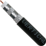 Vertical Cable RG6 Quad 500ft  Coax Bulk Wire