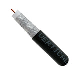 Vertical 107-2309/BK RG6 QUAD SHIELD 18 AWG COAXIAL CABLE (CM-RATED)